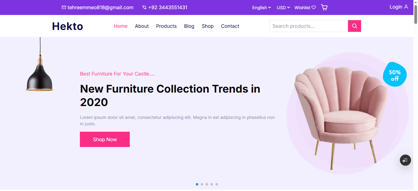 E-Commerce Website