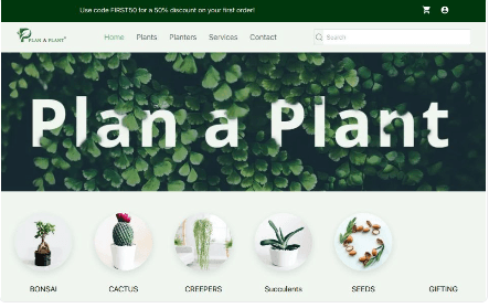 Plan-a-Plants Website