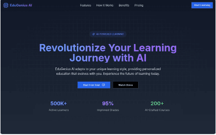 EduGenius AIwebsite