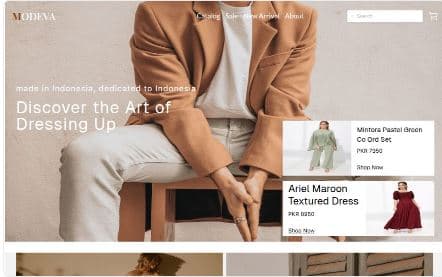 Cloth E-Commerce Website